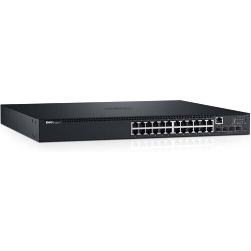 Tweedekans DELL N1524P Managed L3 Gigabit Ethernet (10/100/1000) Zwart 1U Power over Ethernet (PoE)