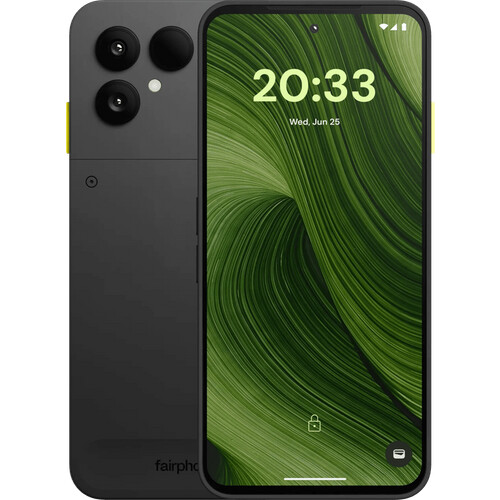 Tweedekans Fairphone 6 256GB Zwart 5G