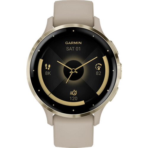 Tweedekans Garmin Venu 3S Goud/Beige