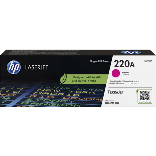 Tweedekans HP 220A LaserJet Toner Magenta