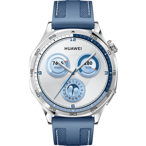 Tweedekans Huawei Watch GT5 Zilver/Blauw 46mm