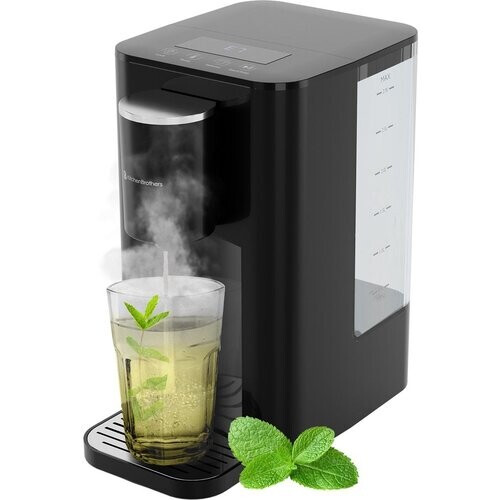 Tweedekans KitchenBrothers Heetwaterdispenser - 2,9L - Touch Display - Heetwatertap - 2600W - Zwart