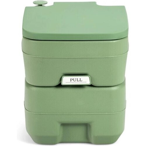 Tweedekans Laodikya Home Campingtoilet Reistoilet Toiletemmer Mobiel Draagbaar Chemisch Toilet 20L + 12L