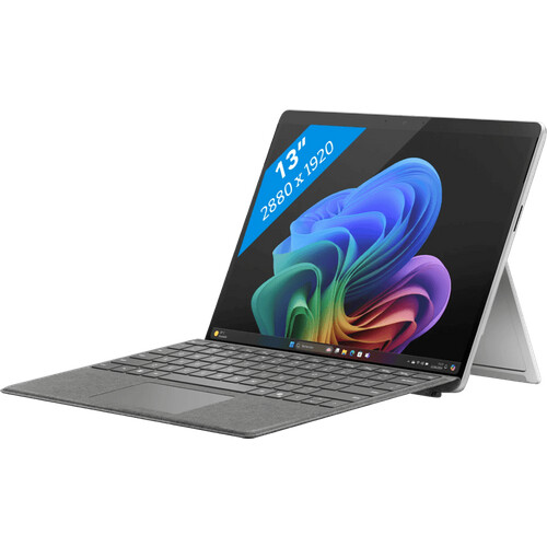 Tweedekans Microsoft Surface Pro 11 Snapdragon X Elite / 16GB / 1TB Platinum (No charger)