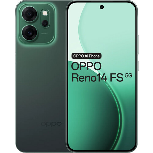Tweedekans OPPO Reno 14 FS 512GB Groen 5G