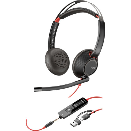 Tweedekans Poly Blackwire 5220 MS Bedrade Office Headset