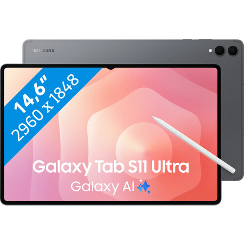 Tweedekans Samsung Galaxy Tab S11 Ultra 14,6 inch 512GB Wifi Grijs