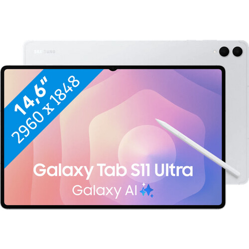 Tweedekans Samsung Galaxy Tab S11 Ultra 14,6 inch 512GB Wifi Zilver