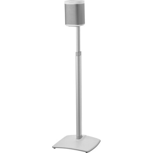 Tweedekans Sanus Verstelbare Vloerstandaard voor Sonos ONE, ONE SL & Play:1&3 - Wit